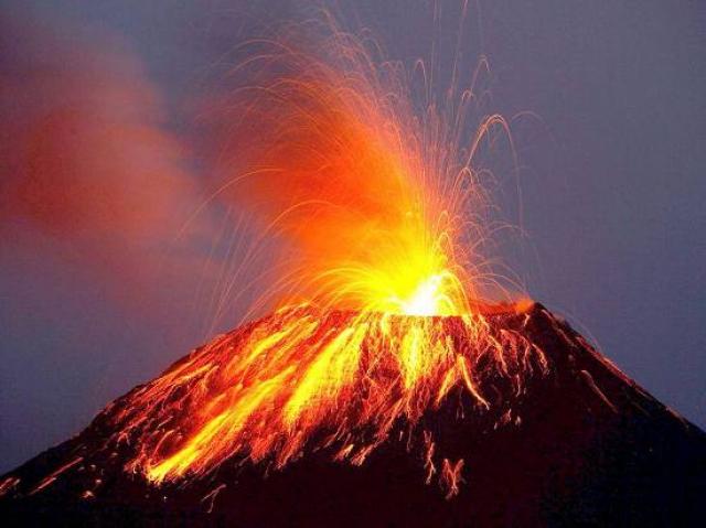 fuego volcanico